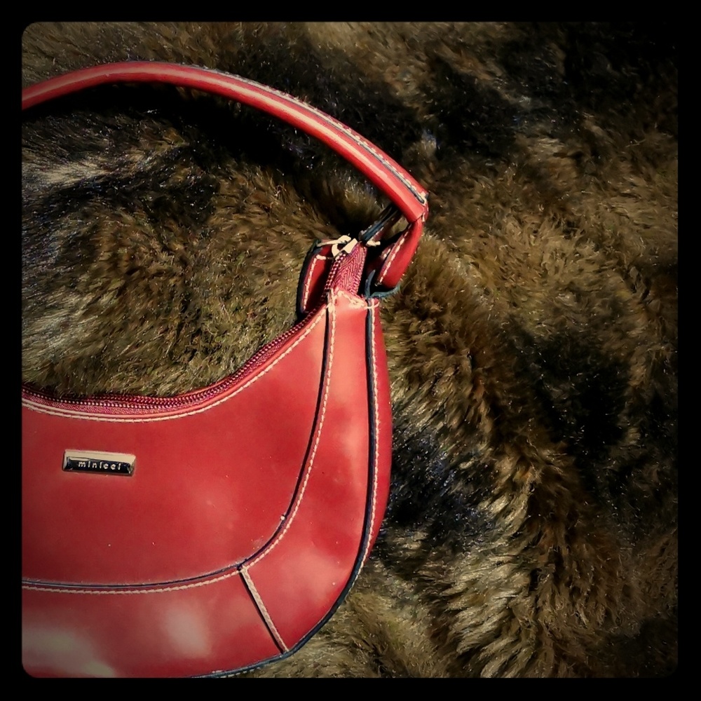 Minicci Purse Genuine Leather